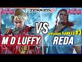 T8 🔥 M-D-Luffy (Paul) vs Reda (#3 Ranked Hwoarang) 🔥 Tekken 8 High Level Gameplay