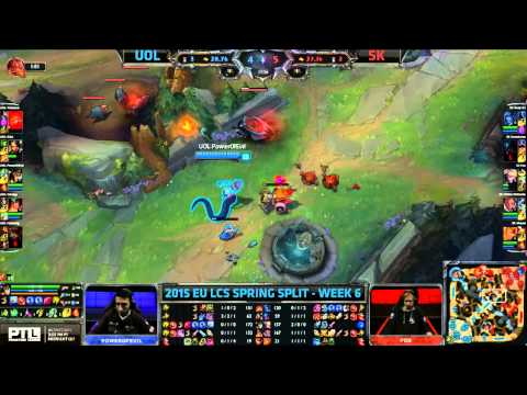 Unicorns of Love vs SK Gaming | S5 EU LCS Spring 2015 Week 6 Day 1 | UOL vs SK W6D1G2 VOD 60FPS