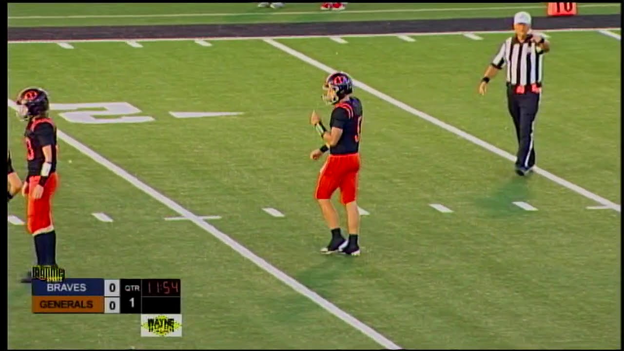 Indian Valley Braves vs Ridgewood Generals (Part 1) | OHSAA Football | BTS Game of the Week