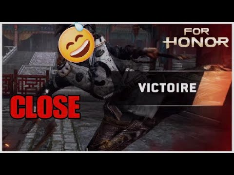 It was so close ! For Honor Grand Master ranked duel