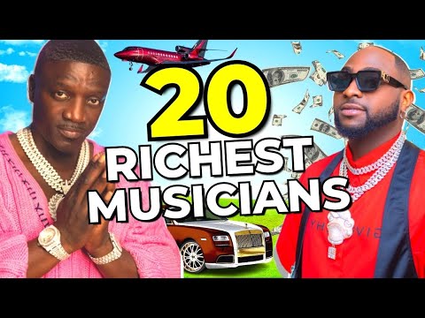Top 20 Richest musicians in Africa 2024 according To Forbes