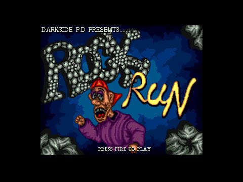 Rock Run (2001) from John Snowball/Darkside PD on the Amiga - 1st raw play