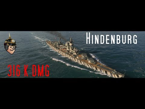 German Cruiser Hindenburg || World of Warships
