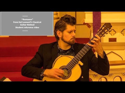 Steven Kennedy - Romance, from Hal Leonard's Classical Guitar Method