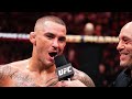 Dustin Poirier Post Fight Interview UFC 299