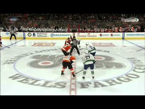 15.01.2015 Vancouver Canucks @ Philadelphia Flyers