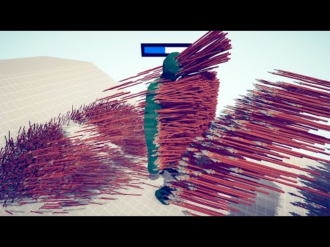 GIANT ZOMBIE vs EVERY GOD WITH HEALTHBARS - TABS