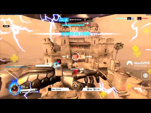 GALE NANO MCCREE GAMEPLAY - 43 ELIMS! [ OVERWATCH SEASON 26 TOP 500 ]