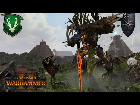 Beware the Awakening of the Wood | Wood Elves vs Chaos | Total War Warhammer 2