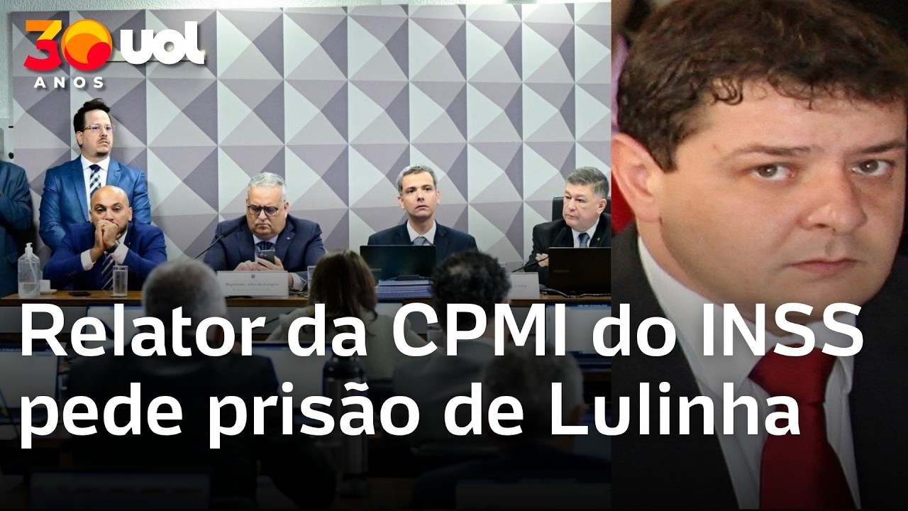 Relator da CPMI do INSS pede prisão de Lulinha por ter deixado o país