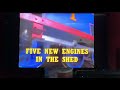 Five New Engines In The Shed