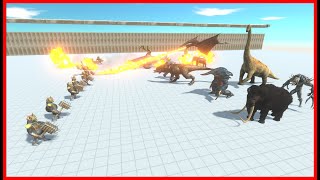 7. GHOR HAMMER UPGRADE VS ALL BOSSES - ANIMAL REVOLT BATTLE SIMULATOR