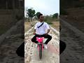 4 wheeler cycle 😂😂 #comedy #realfools #surajroxfunnyvibeo #vikramcomedyvideo