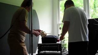 Ned Evett - Making the Rhythm track for "Say Goodbye For Both of Us"