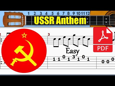 USSR National Anthem Guitar Tab