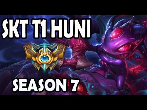 SKT T1 Huni Fizz vs Rumble TOP Ranked Challenger Korea