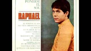 RAPHAEL &quot;Al ponerse el sol&quot; (1967) Lado 1