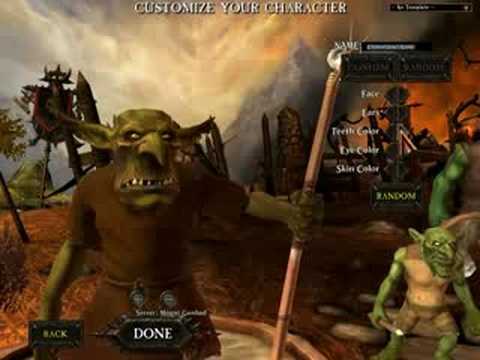 Warhammer Online: Goblin Shaman Creation