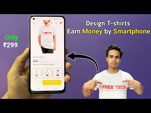 Make Money Online By Designing T-shirt, Print Photo t-shirt by Stopover App, Best Online Earning App