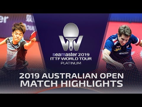Robert Gardos vs Cho Seungmin | 2019 ITTF Australian Open Highlights (Pre)