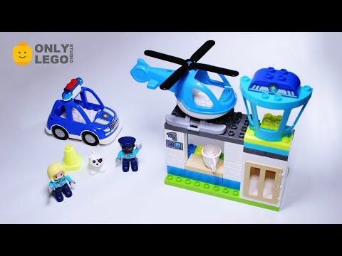 LEGO DUPLO 10959 Police Station & Helicopter - StopMotion SpeedBuild