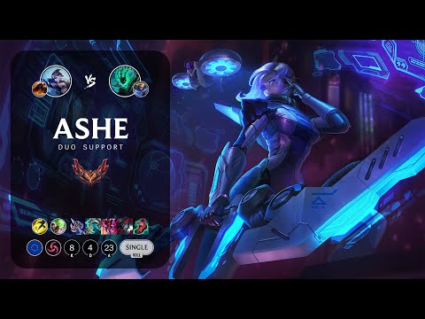 Ashe Support vs Thresh - EUW Grandmaster Patch 13.14