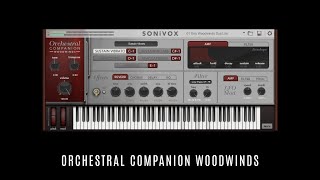Video thumbnail for Orchestral Companion – Woodwinds • SONiVOX • 15 Selected Factory Presets • Sounds Patches Demo VST by SOUNDS & PRESETS