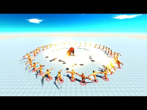 Achilles Circle ♦ Animal Revolt Battle Simulator ♦