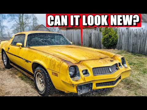 Thumbnail for Cleaning Grandpa’s ABANDONED Camaro For The First Time in 30 Years! by ZiL, Car, Vehicle