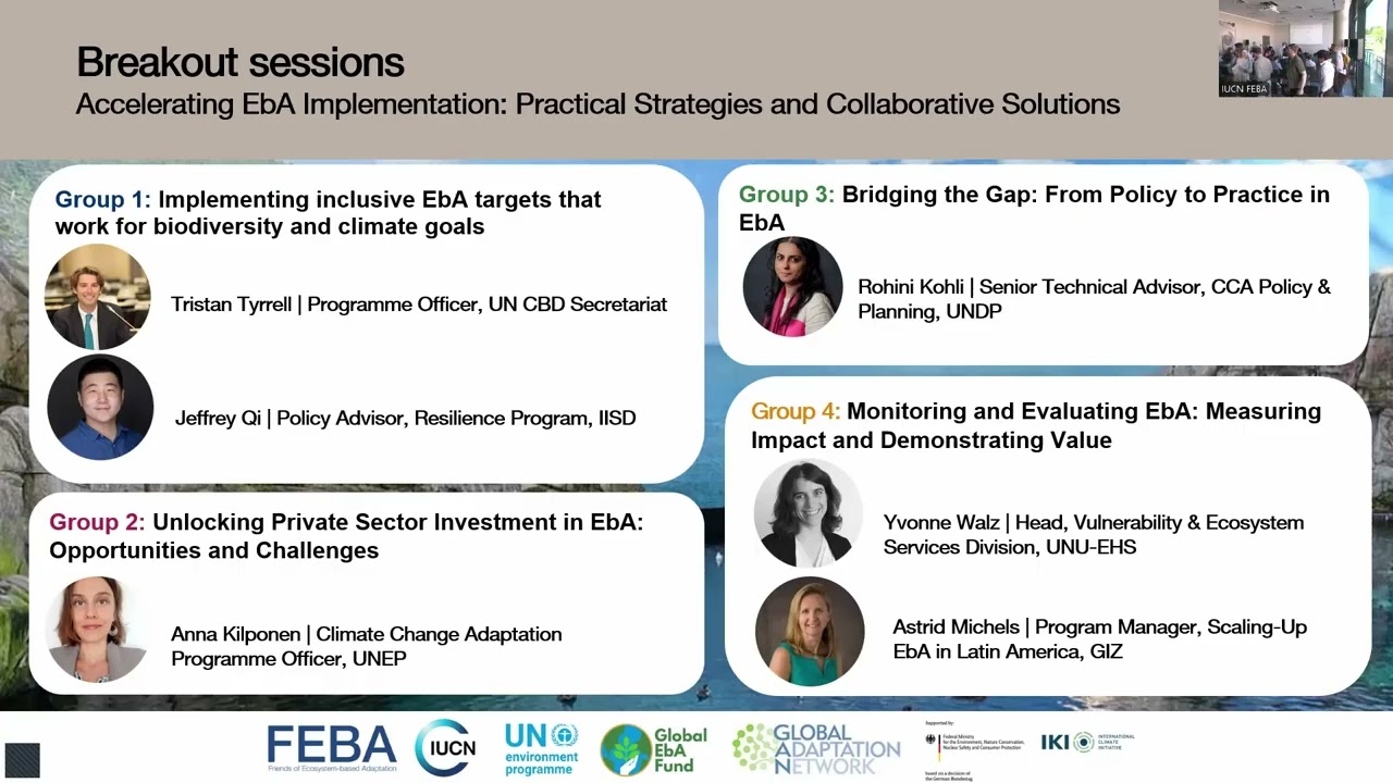 11th Ecosystem-based Adaptation (EbA) Knowledge Day 2025 part 2
