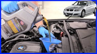 Change Oil and Filter BMW 328i
