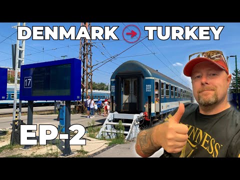I took the TRAIN from DENMARK to TURKEY - Ep2 | SURPRISING Central Europe