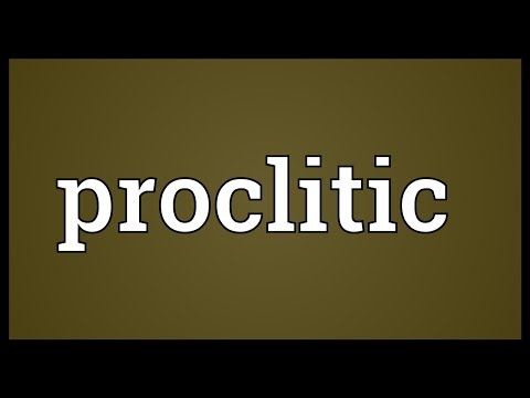 Proclitic Meaning