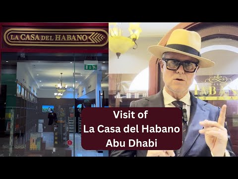 Visita da La Casa del Habano Abu Dhabi