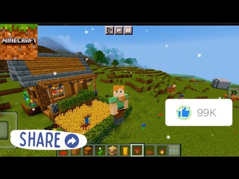 Ultimate Minecraft Survival House Build - iOS/Android 🏠