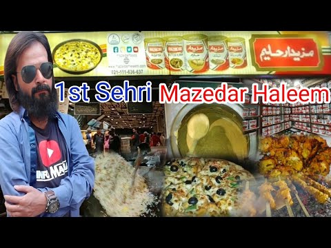 Ek Sehri Mazedar Haleem Ke Sath | Mazedar Haleem ke Mazedar khaney | @InfoManiaTV