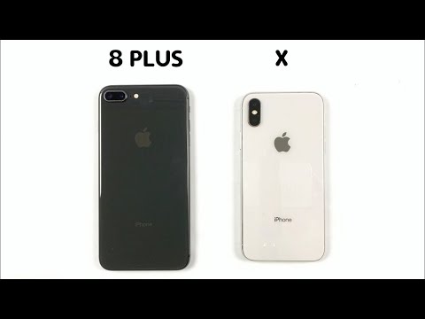 iPhone X Vs iPhone 8 Plus Speed Test & Camera Comparison