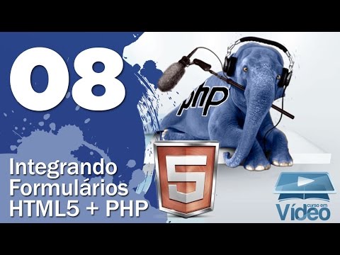 Integração HTML5 PHP Curso PHP Iniciante 08 Gustavo Guanabara