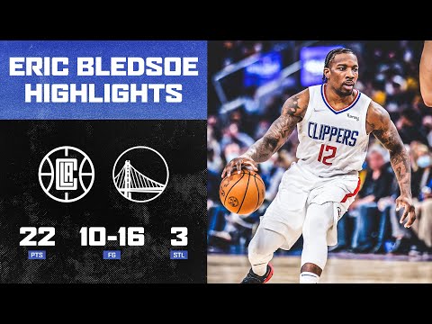 Eric Bledsoe Records 22 Points and 3 Steals in Season Opener vs. Golden State Warriors | LA Clippers