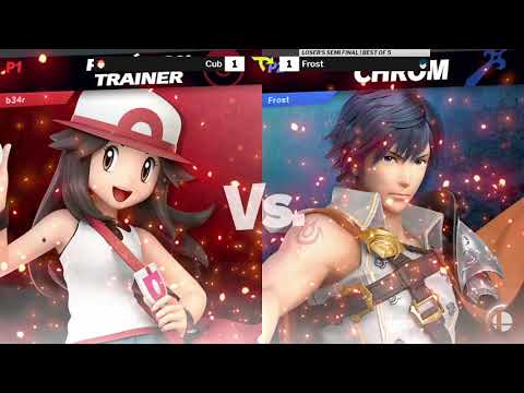 Tap Jump 43 SSBU Loser's Semi Final - Cub (Pokemon Trainer) vs Frost (Chrom)