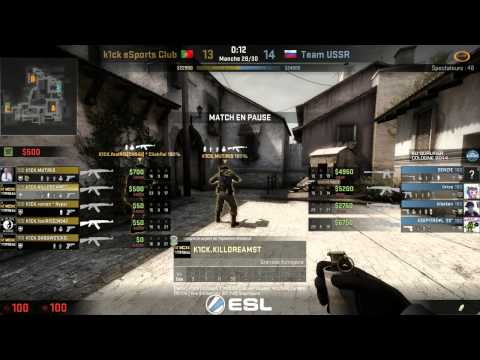 k1ck vs  USSR ESL One Cologne 2014 qualifications