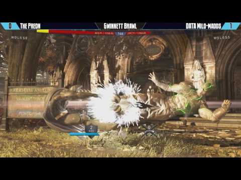 GB May 20, 2017 - Injustice 2 - The Preon vs DATA Milo-Madds