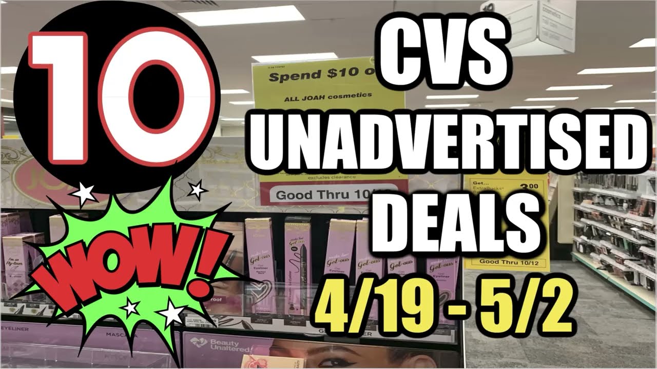CVS UNADVERTISED DEALS (4/19 - 5/2)