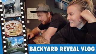 Weekend Vlog 🌿 Backyard Makeover Reveal, Lowe’s Haul 🛠️ + Garage & Yard Tour 🚪