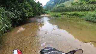 Triumph vượt suối