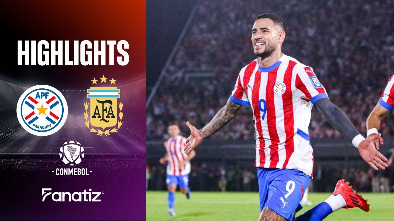 Paraguay vs Argentina 2-1 | Highlights | World Cup Qualifiers 2026