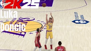 Luka Doncic Jumpshot Signature and Body Final Fix | NBA 2K25 | PS5