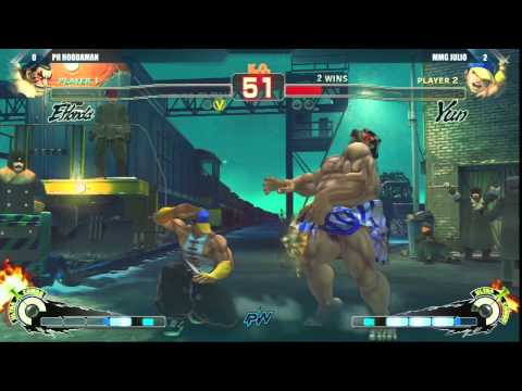 USF4: MMG Julio vs pH Hoodaman - PH Fight Club League - Round 3