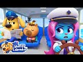 School Boat WaterCity Mystery Police Cartoon Safety Rules Sheriff Labrador