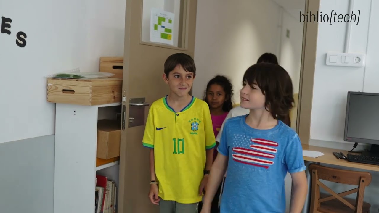 Experiència Bibliotech Escola Àgora de Barcelona